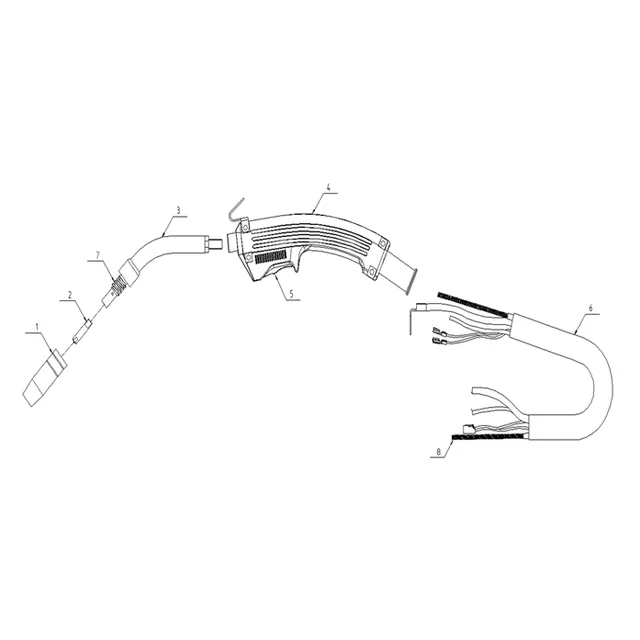 Acessórios para Tocha MIG/MAG para MME 140