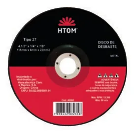Discos de desbaste