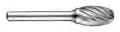 Lima rotativa oval - para aço inox (P609)