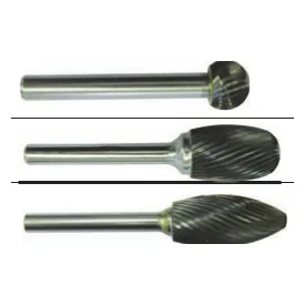 Limas rotativas corte simples - metal duro (MD)
